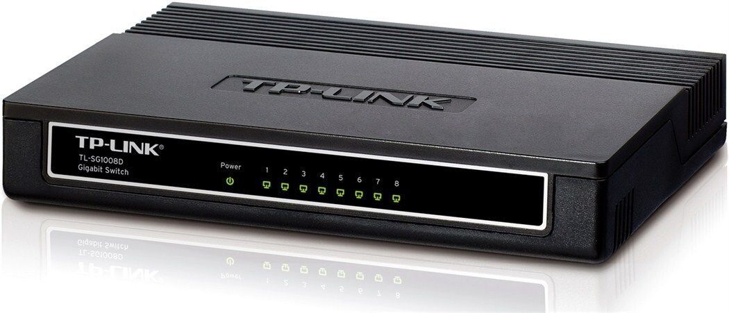 TP-Link Hubs & Switches: TP-Link 8 Port Gigabit Desktop Switch Ethernet TL-SG1008D – Gebraucht aus Wetzikon ZH von BackToRetro