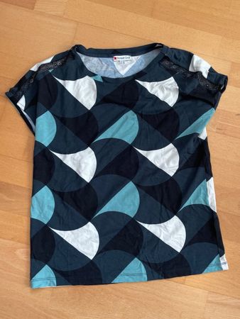 Street One Shirt, Gr. 34, Blau, sommerlich