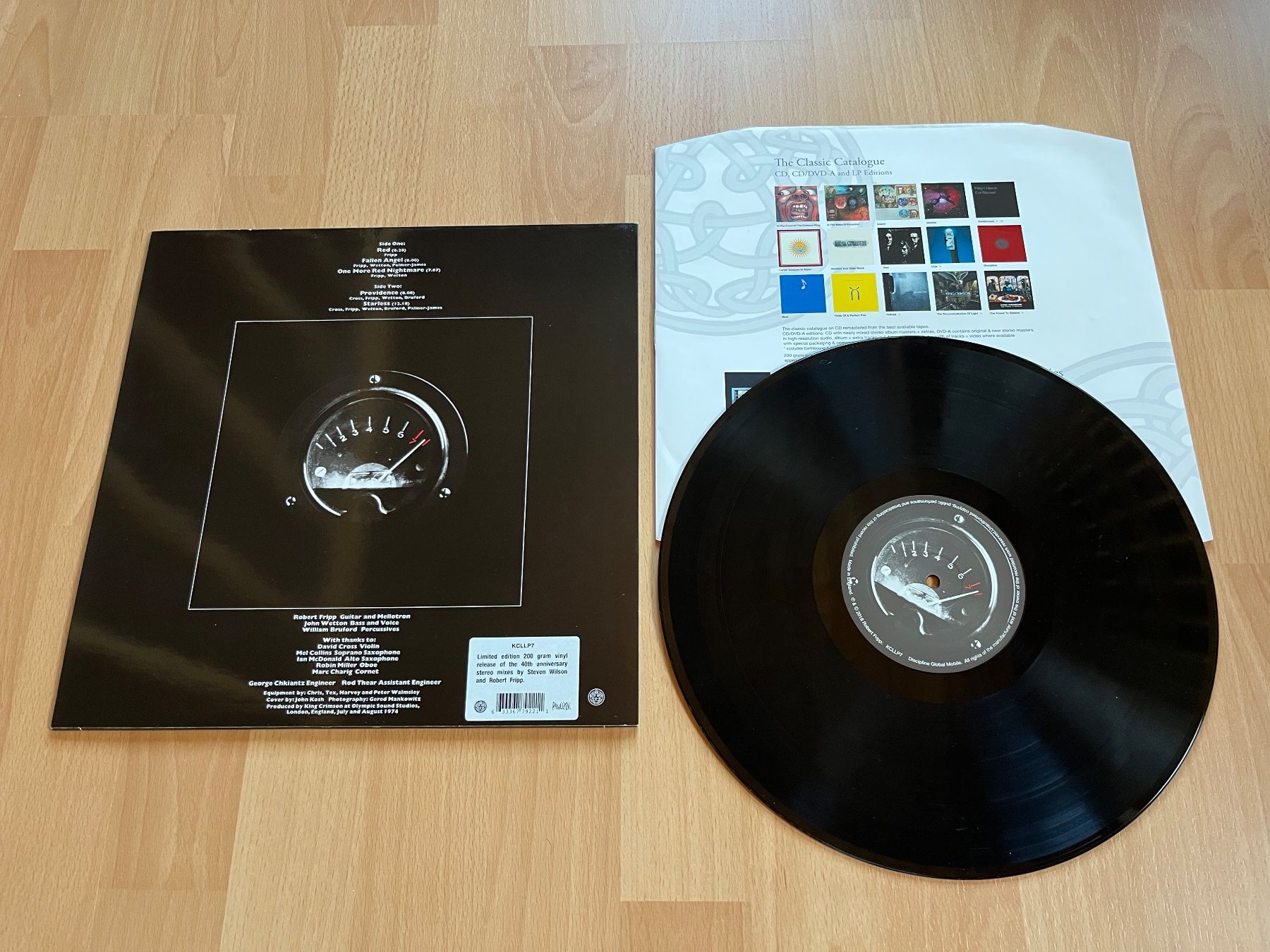Schallplatten: King Crimson - Red – Gebraucht aus Giebenach von Wurlitzer70 1