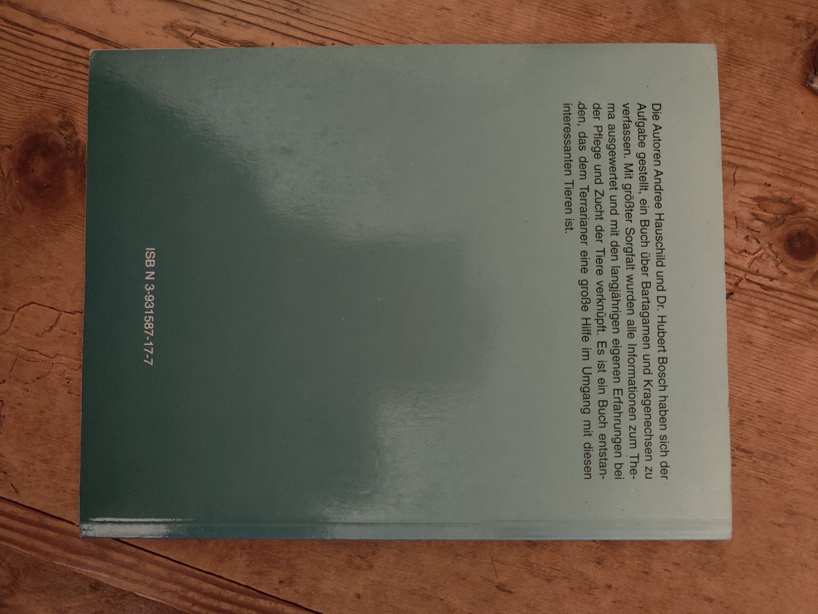 Libri: Bartagamen und Kragenechsen Buch – Usato da hausen am albis venduto da Migrep 1
