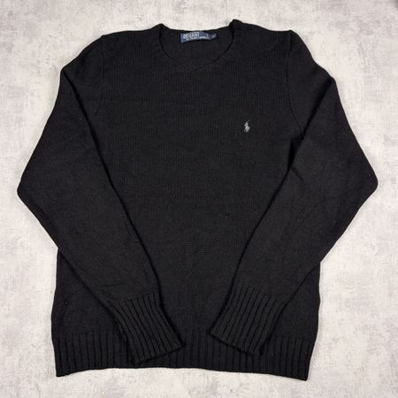 Pull en Maille Polo Ralph Lauren noir - Taille L