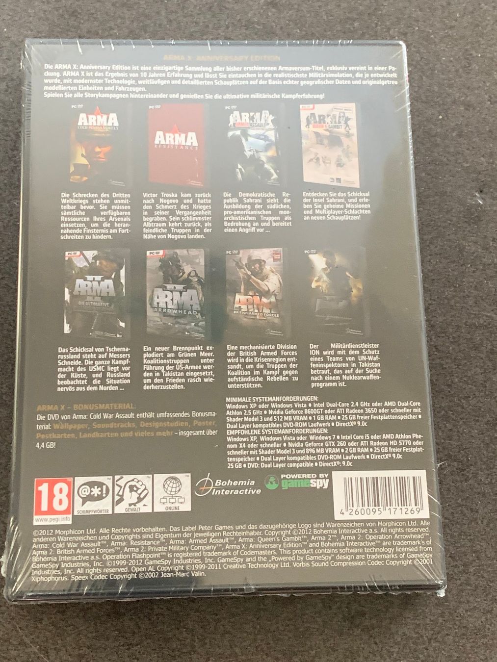Microsoft Giochi: ARMA X anniverary edition PC-DVD Viedeospiel - Computerspiel – Usato da Fribourg venduto da tschjoly 2