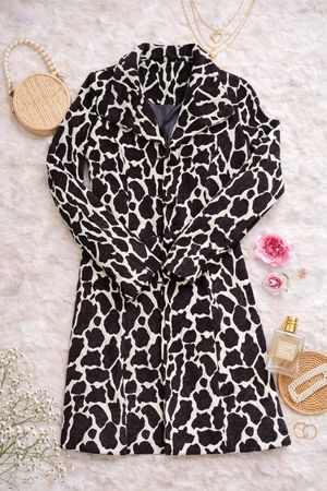 🌺Manteau femme - imprimé style girafe - C&A - Taille XS / S