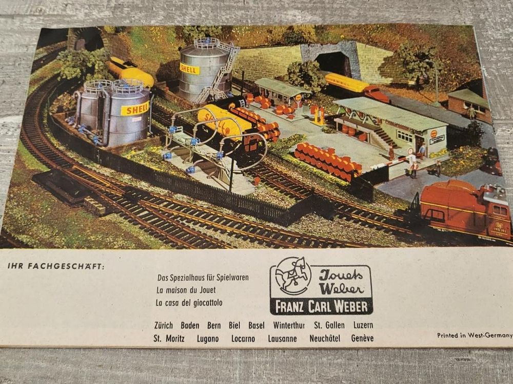 Alter Kibri Spur H0 Katalog 1962 und 1 x Brochure/Anleitung (Gebraucht