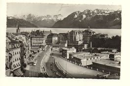 LAUSANNE Le Grand Pont - Tramway