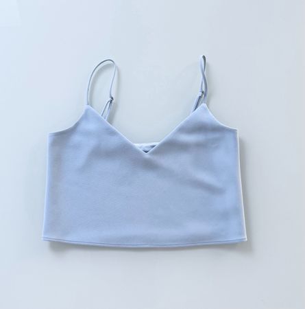 Black Halo Crop Top, Grösse 0, Hellblau, Vacation Must-Have!