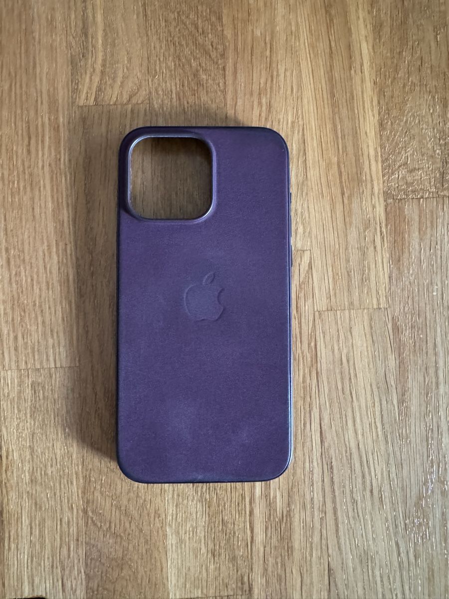 Apple Cover & Protezioni schermo: Apple Cover iPhone 15 Pro Max FineWoven | Mulberry – Nuovo (secondo la descrizione) da Allschwil venduto da KShing 3