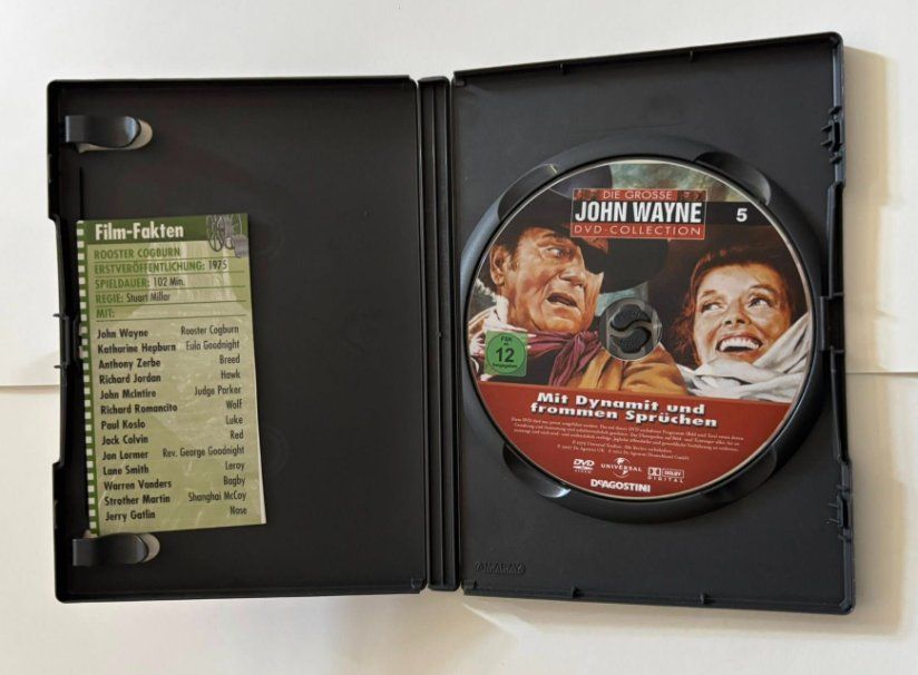 Tutti i DVDs: John Wayne - Mit Dynamit+frommen Sprüchen(1975) DVD Vol.5 – Usato da lupfig venduto da maniacs666 1