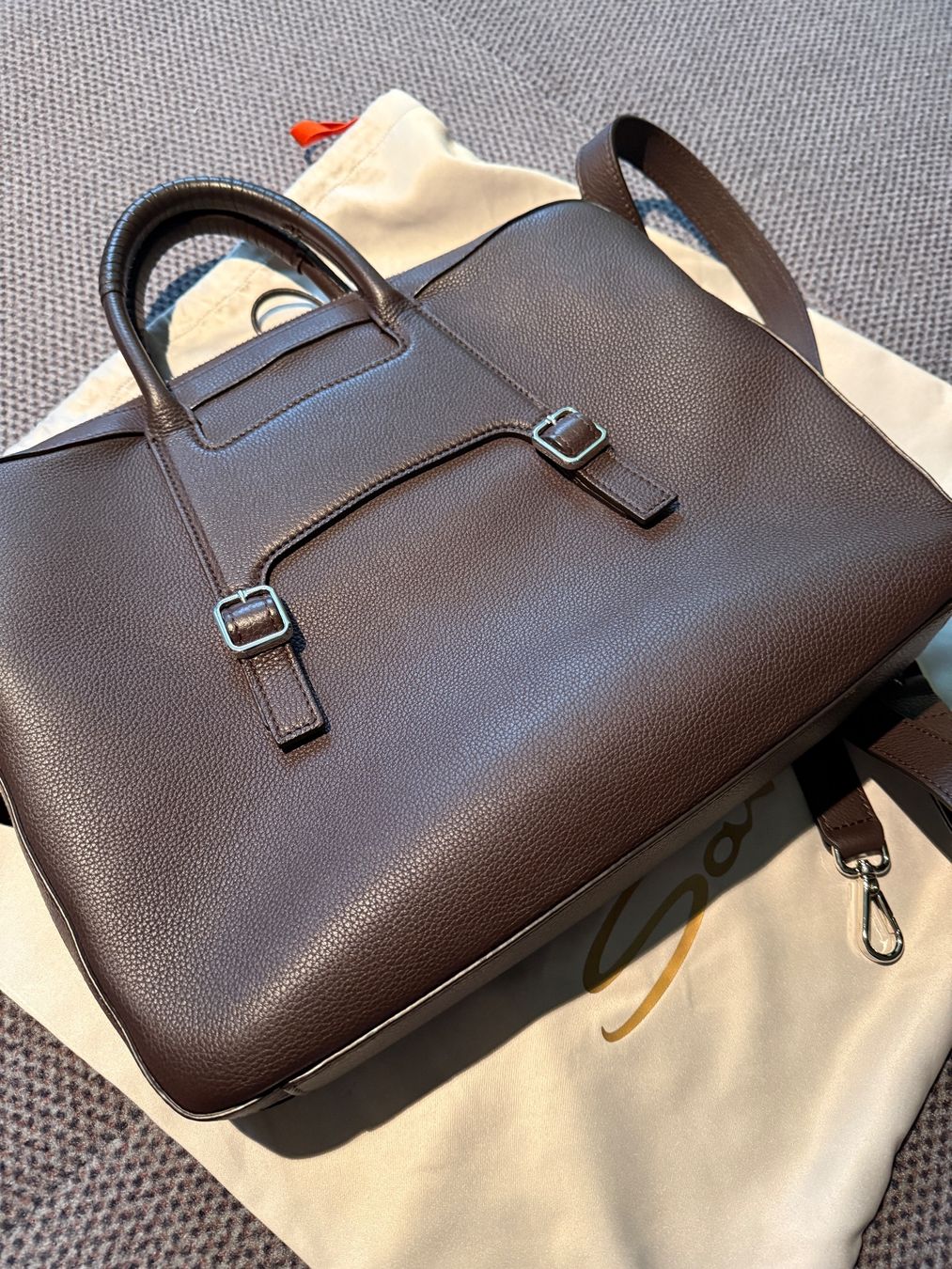Santoni Borse: SANTONI Document / Computer Bag Color: Brown  € 1.590,00 – Nuovo (secondo la descrizione) da Unterseen venduto da SONY-CoolGo 2