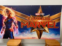 Kinoplakatwand Marvel (Rarität)