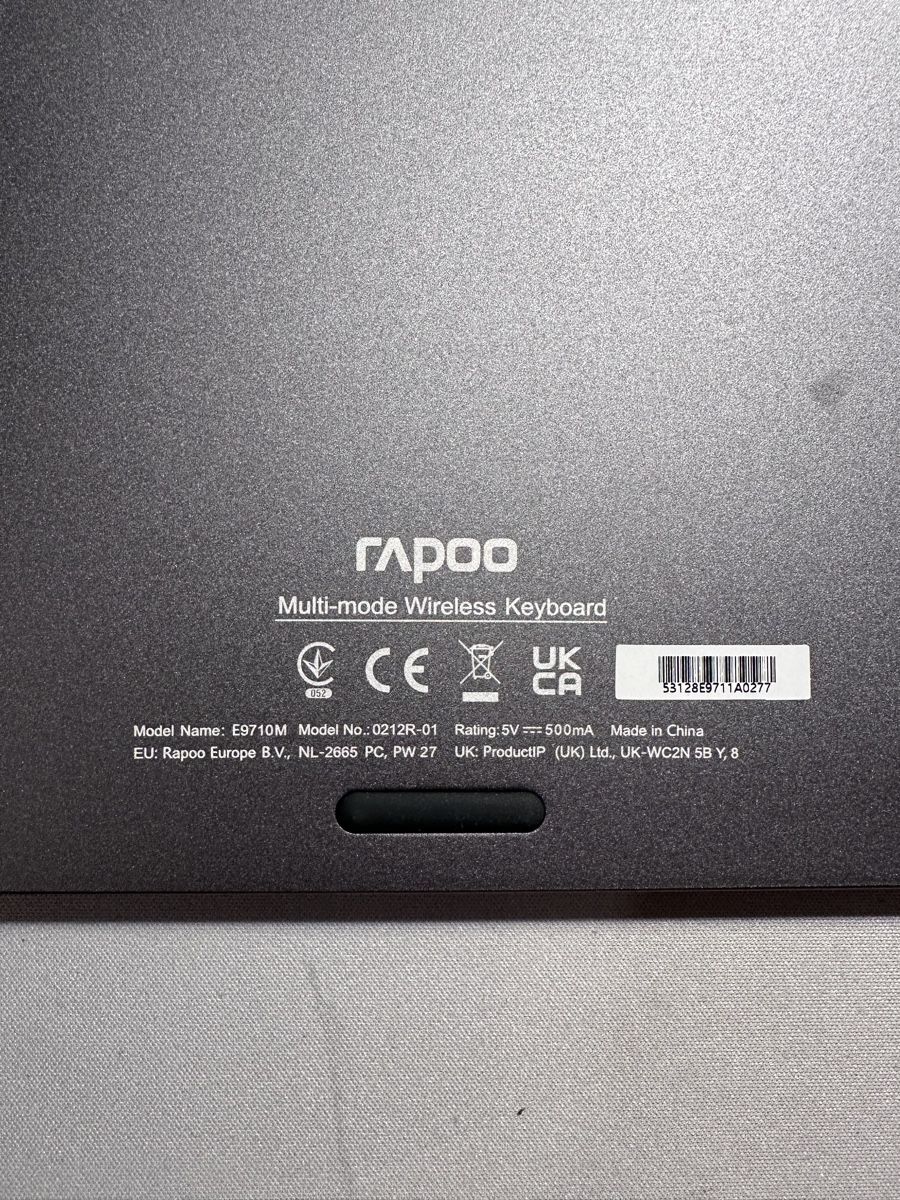 Rapoo Tastiere: Rapoo Tastatur E9710M Wireless Bluetooth CH Layout – Nuovo (secondo la descrizione) da Oberrohrdorf venduto da Duke2323 3