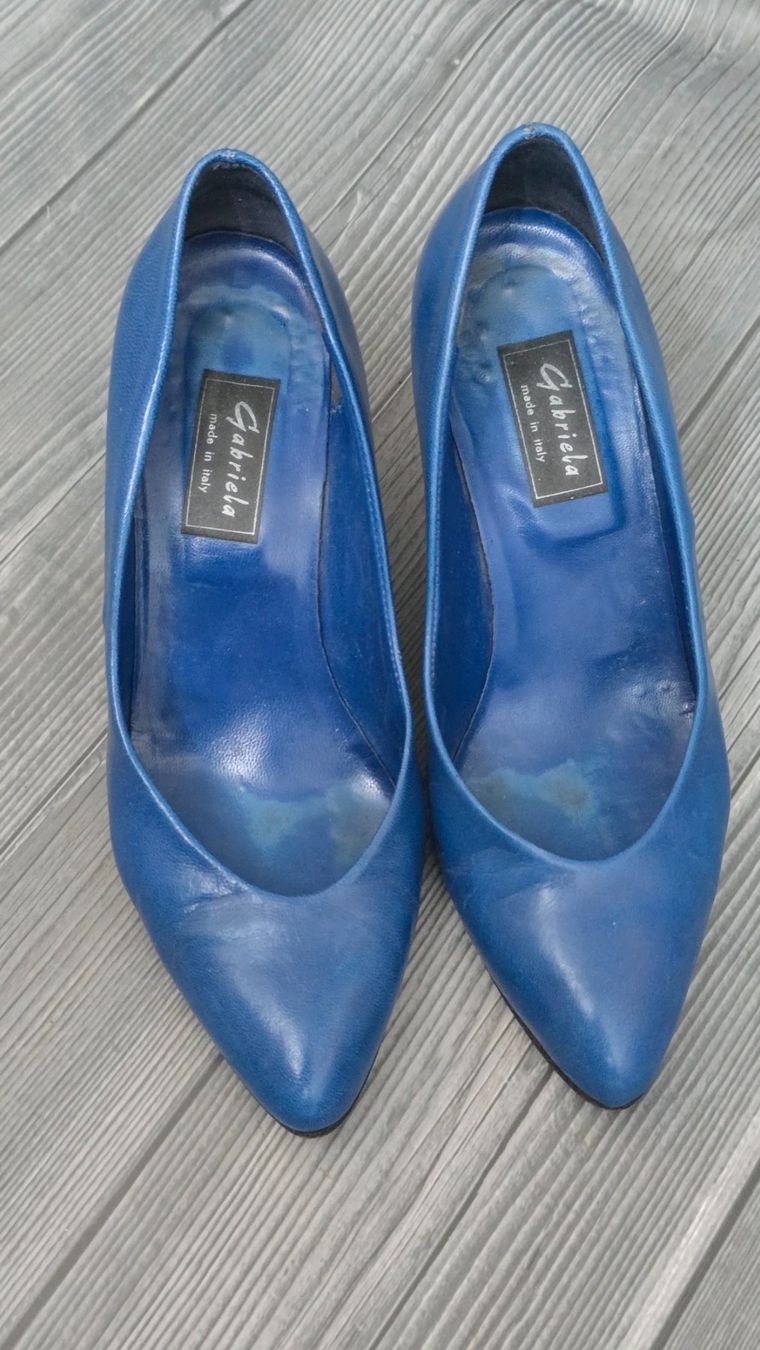 Scarpe da donna: 💞 GABRIELA Leder Pumps - 36 - mit Blockabsatz – Usato da Thalwil venduto da VitaMini 1