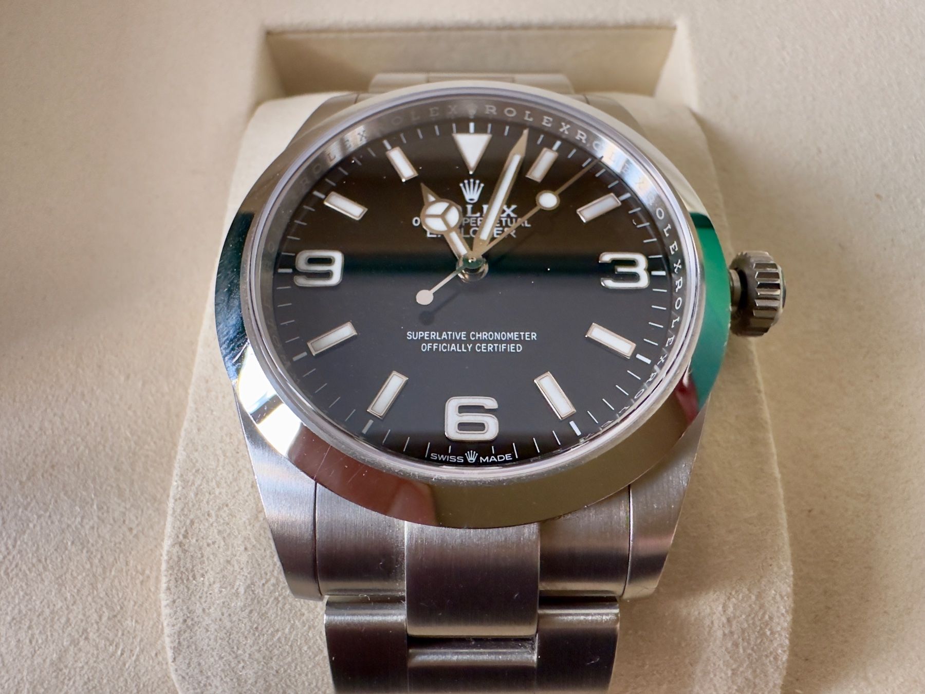 Rolex Orologi: Rolex Explorer I 40mm 224270 Full-Set 2026 Model + Invoice – Usato da Matten b. Interlaken venduto da cour13 3