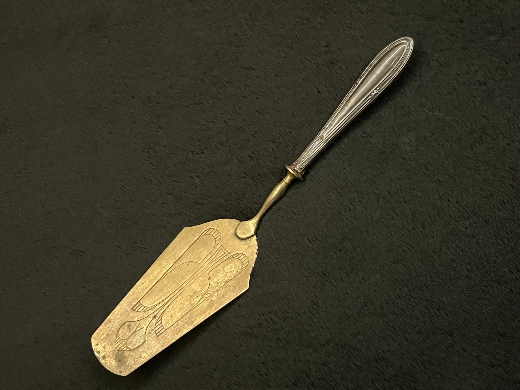 Set di posate: Tortenheber Silber 800 – Usato da Bettwiesen venduto da wicking27