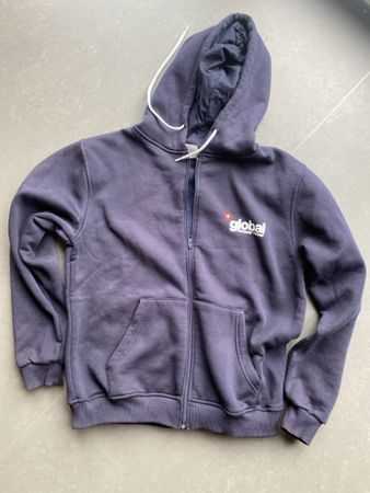 Kapuzenjacke. Grösse L. schwarz ( schlechte Fotos )