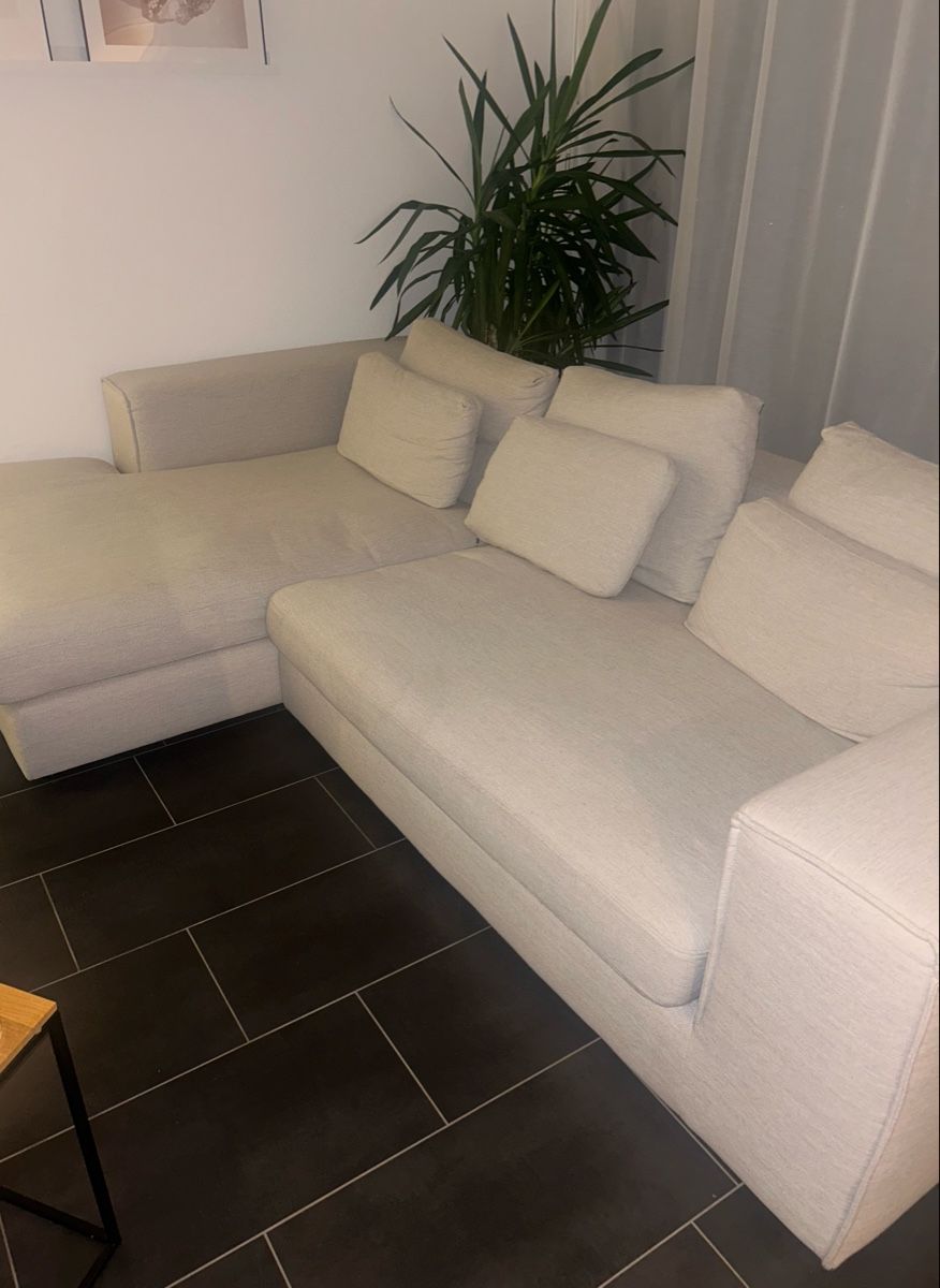 Pfister Divani: Ecksofa „Brindisi“  hellbeige – Usato da Münsingen venduto da oriana.raima 2