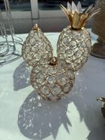 3Deko Figuren Ananas, Birne, Kugel