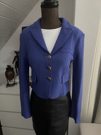 Marc Cain Blazer – Eleganz in Blau/Violett
