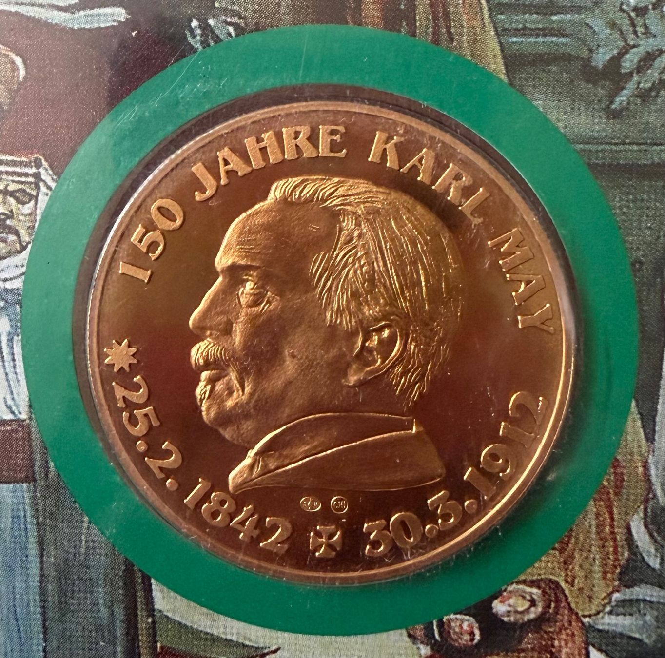 Tutti i francobolli: 150 Jahre Karl May – Nuovo (secondo la descrizione) da Adliswil venduto da Myxin 1