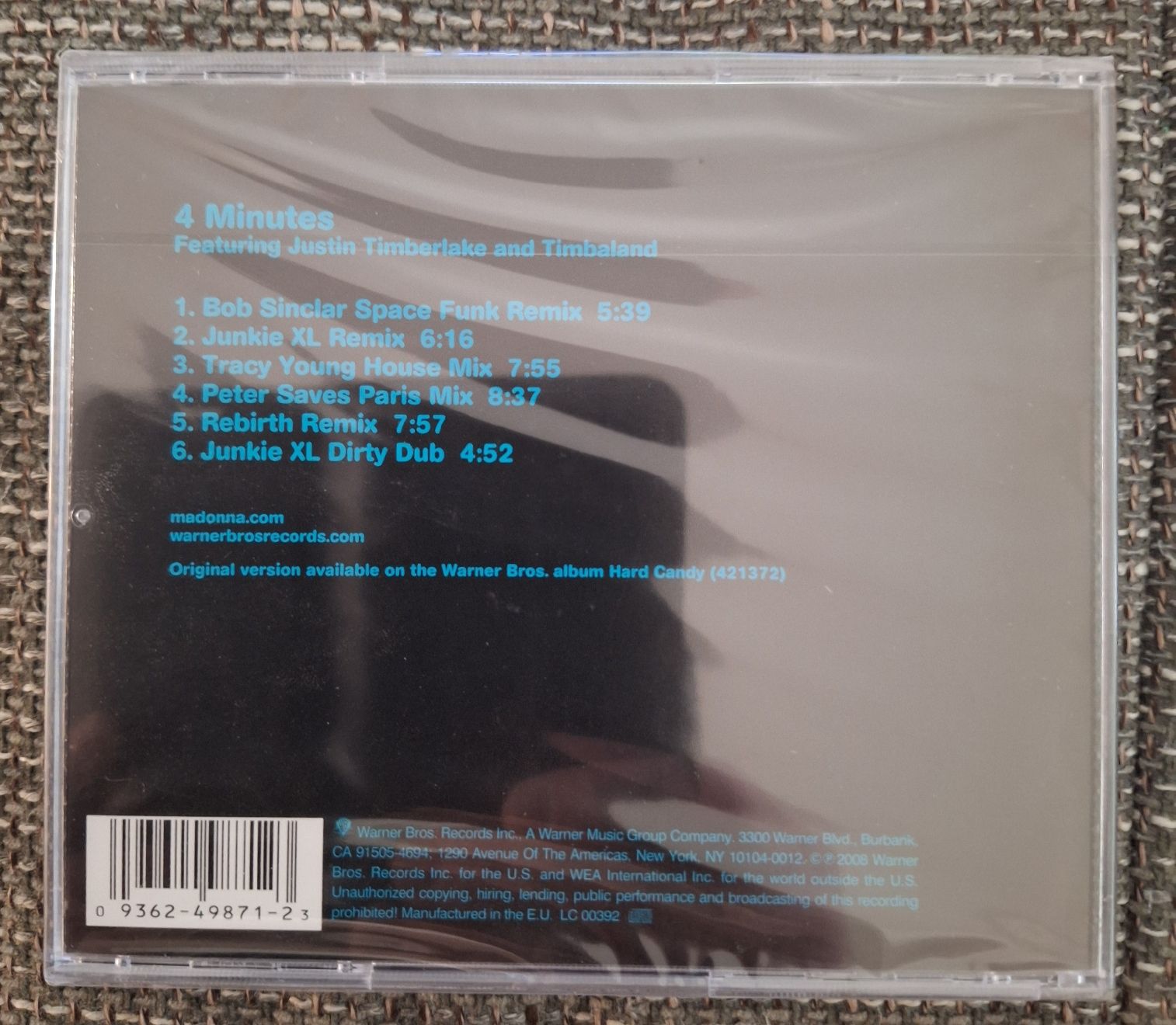 CD: Madonna 4 Minutes Maxi CD – Nuovo e nell'imballaggio originale da Luzern venduto da thomarco 1