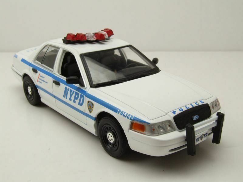 Modellino GreenLight 1/43 - Grumman Olson Van NYPD 1993, Luce Verde, Edizione Limitata 86193