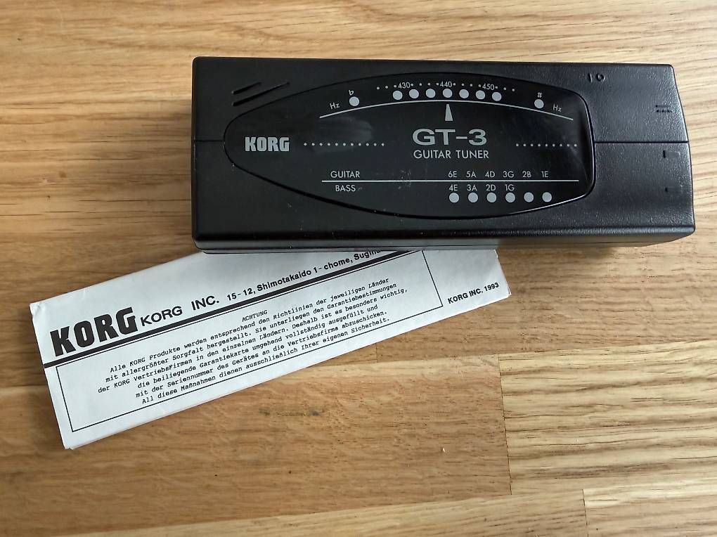Korg Strumenti musicali: Korg GT-3 Guitar-Tuner – Usato da Köniz venduto da cone_cry