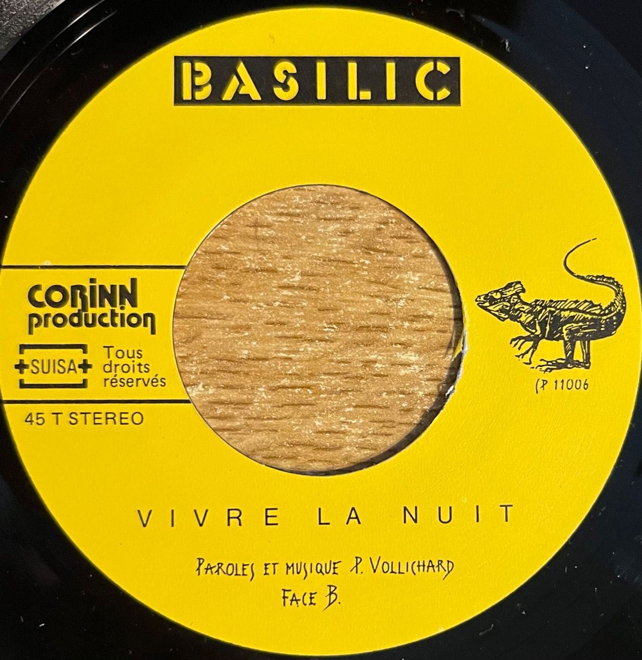 Vinyles: BASILIC - FAUX-PAS – D'occasion à Bussigny par vinyl-pas-cher 2