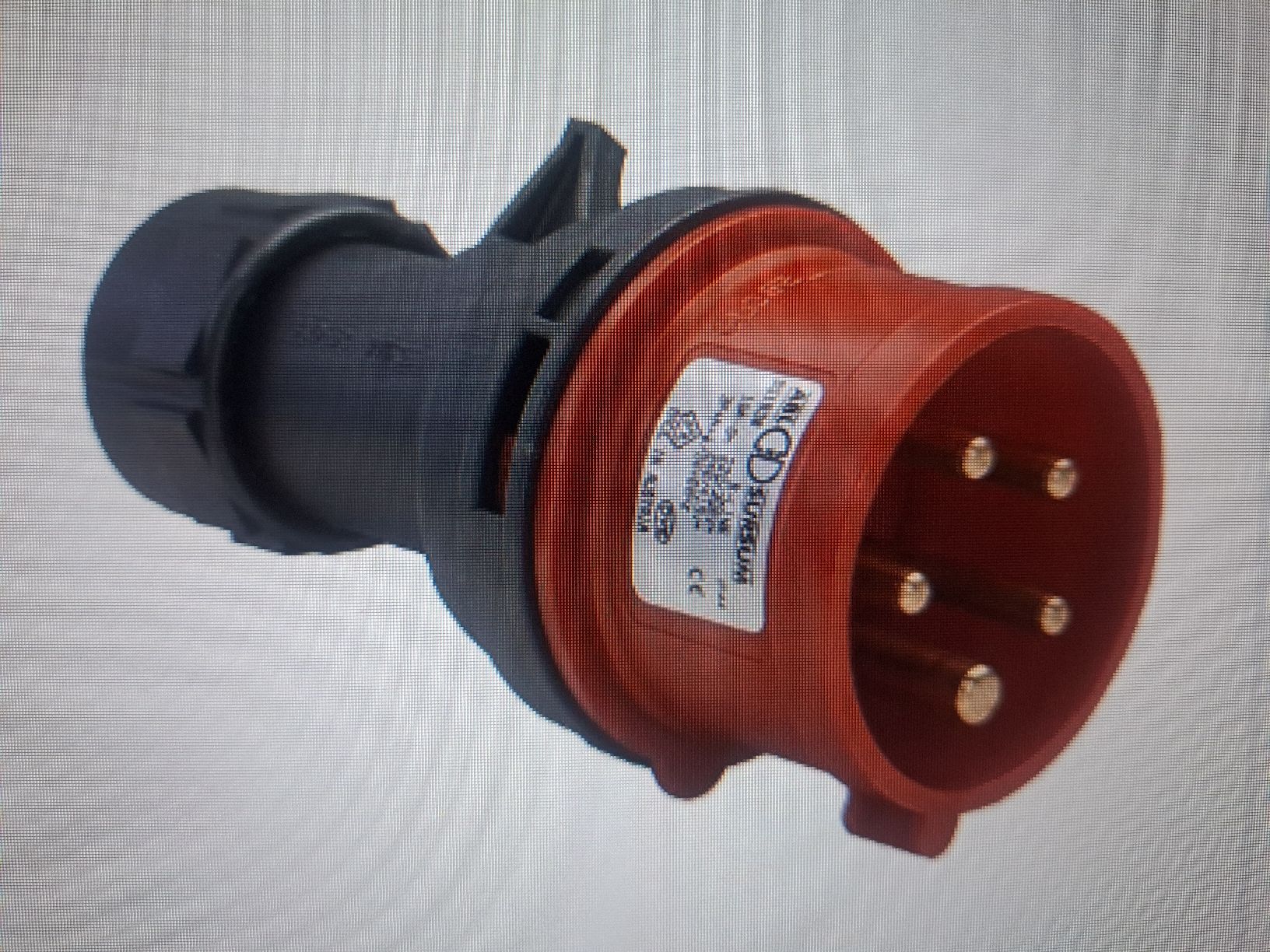 Stecker: CEE Stecker 16A 400V IP44 – Neu und originalverpackt aus Fischingen von mochsch