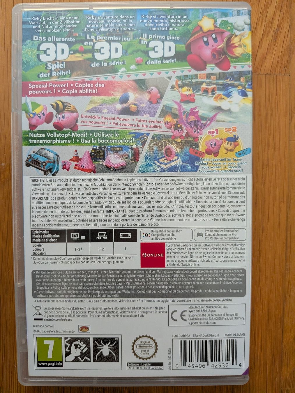 Nintendo Giochi: Kirby und das vergessene Land - Nintendo Switch – Usato da Zürich venduto da jabo22 1