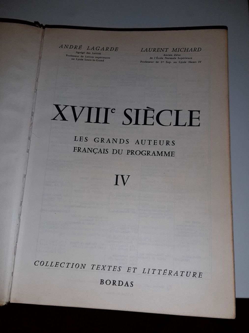 Libri: Livre 18eme siecle – Usato da Le locle venduto da juliensaran 2