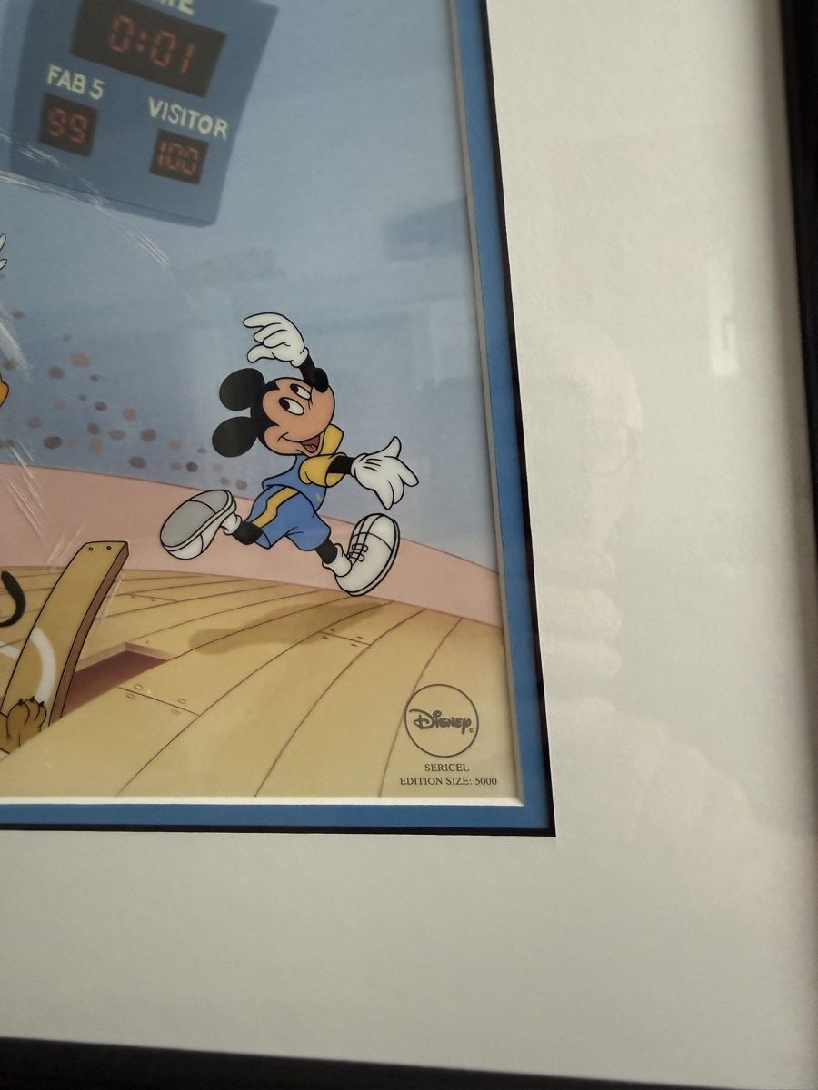 Foto & Immagini: Disney SLAM DUNK WITH FAB FIVE cel limitiert – Usato da Affoltern am Albis venduto da Birdy8910 3