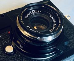 Voigtlander Objectif 35mm F2.5 lens M mount for Leica