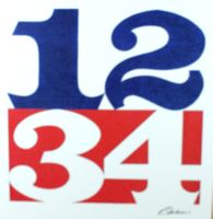 Robert Indiana after, Druck auf Lithopapier ca. 37 x 28 cm