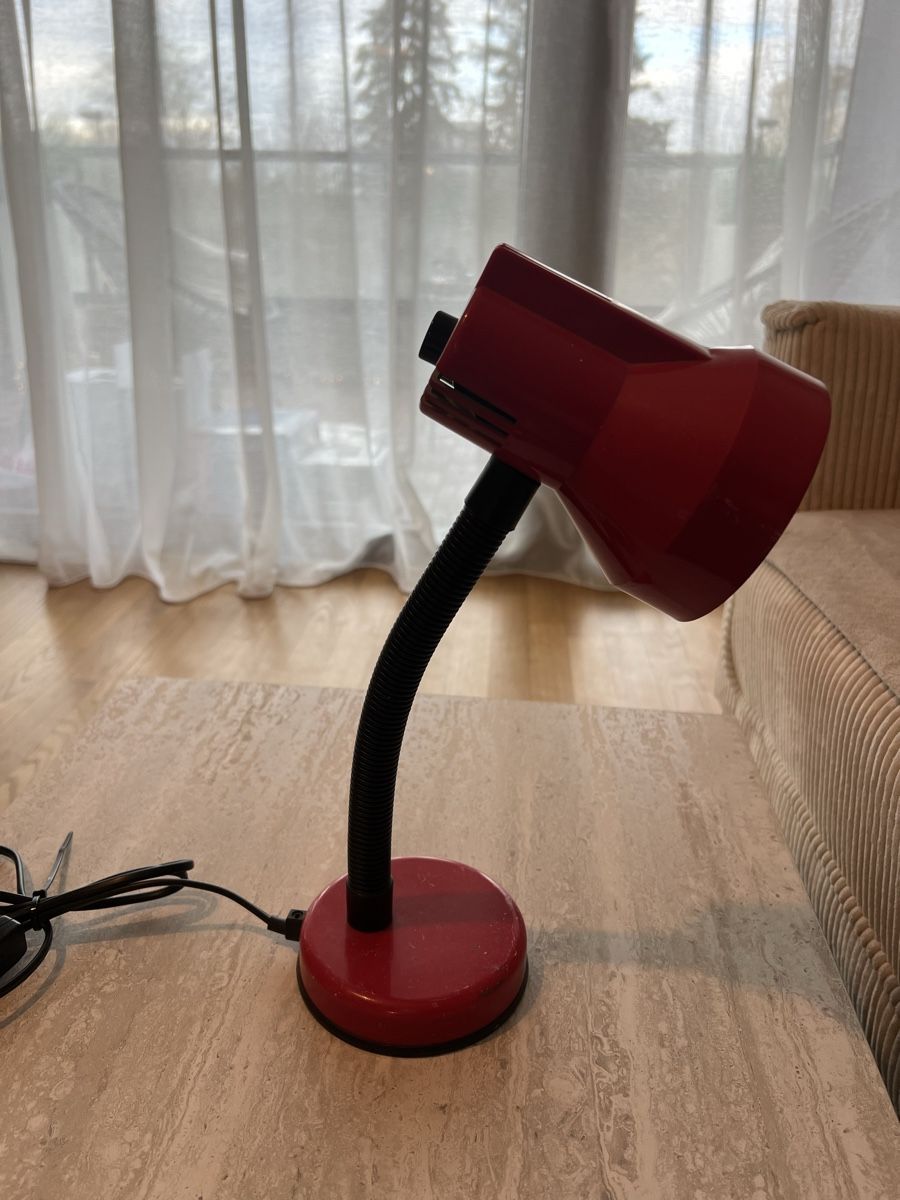 Lampade: Vinttage Lampe Rot – Usato da Glattpark(Opfikon) venduto da Kristina.swiss