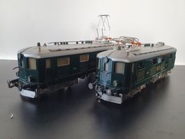 HAG/SPIEWA:0: 3-LEITER: 2 X SBB Re 4/4I PENDELVERSION GRÜN