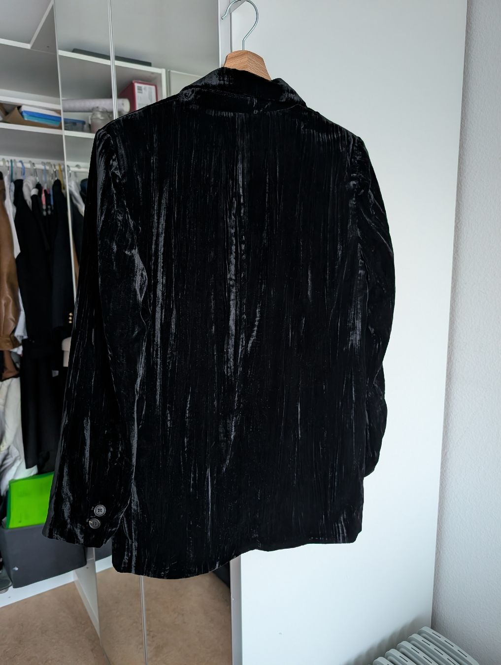 Zara Giacche: Samt-Blazer ZARA, Schwarz, Grösse S – Usato da Wädenswil venduto da macik 1