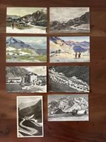 8 Ansichtskarten Schweiz vom St. Gotthard 