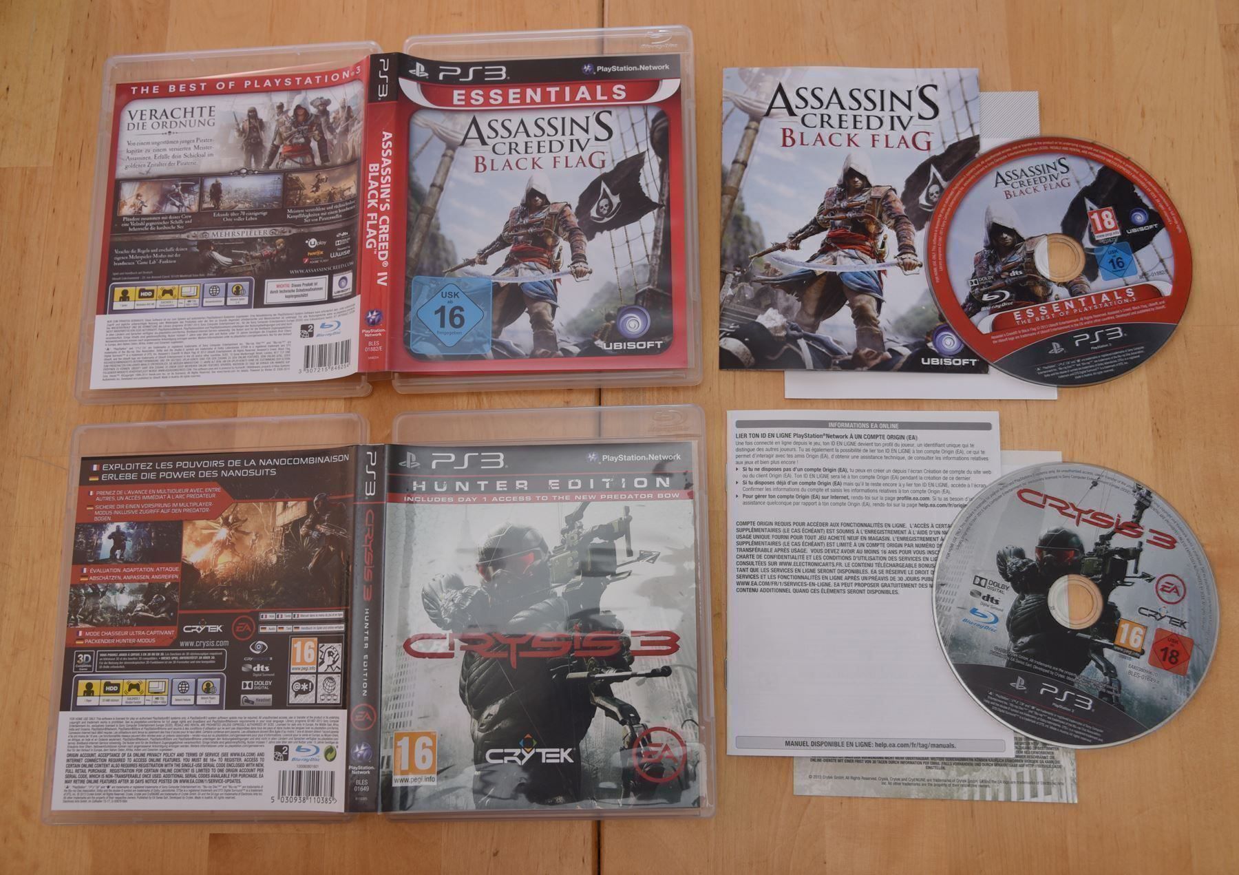 Giochi: Assassin's Creed Black Flag + Crysis 3 – Usato da Frenkendorf venduto da gelbeZinnie