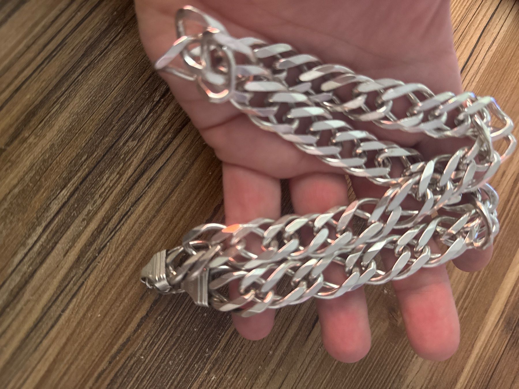 Ketten: Extrem massive 925er Silberkette – Gebraucht aus Grellingen von mmi_6mcz 2