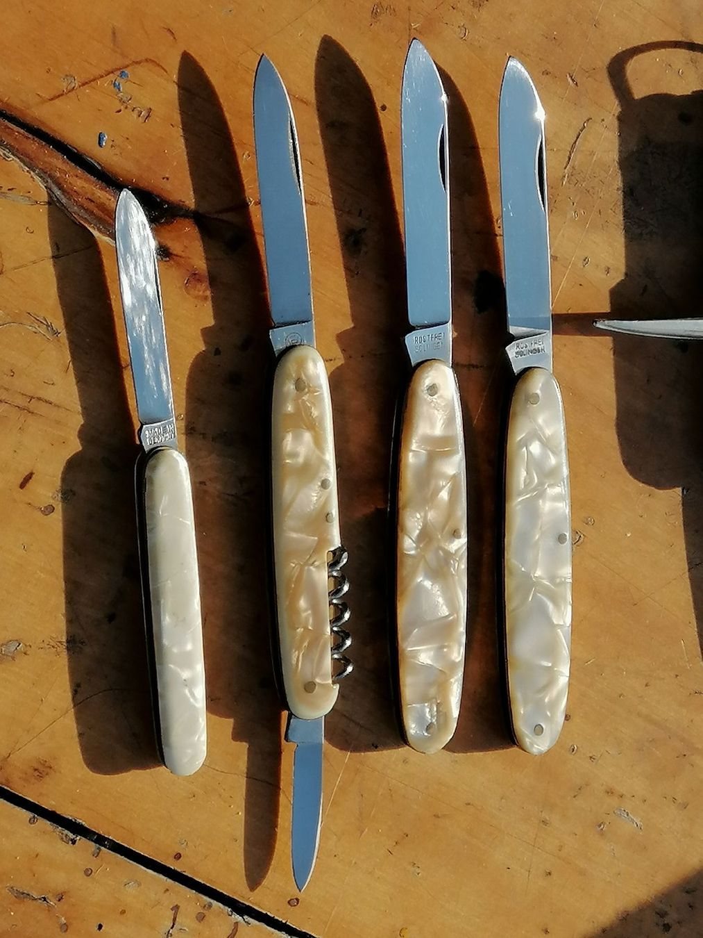 Solingen Accessori: SACKMESSER ALT, EINS MIT GLASSCHNEIDER, 6 STÜCK. – Usato da Maschwanden venduto da OliverM05 7