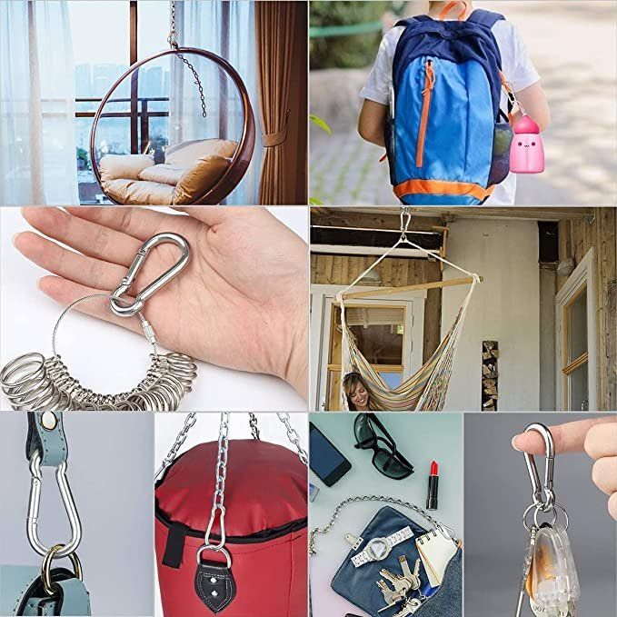Attrezzatura da arrampicata: mousqueton, 20pcs Karabiner, 20Stk – Nuovo e nell'imballaggio originale da Delémont venduto da abonprix 2