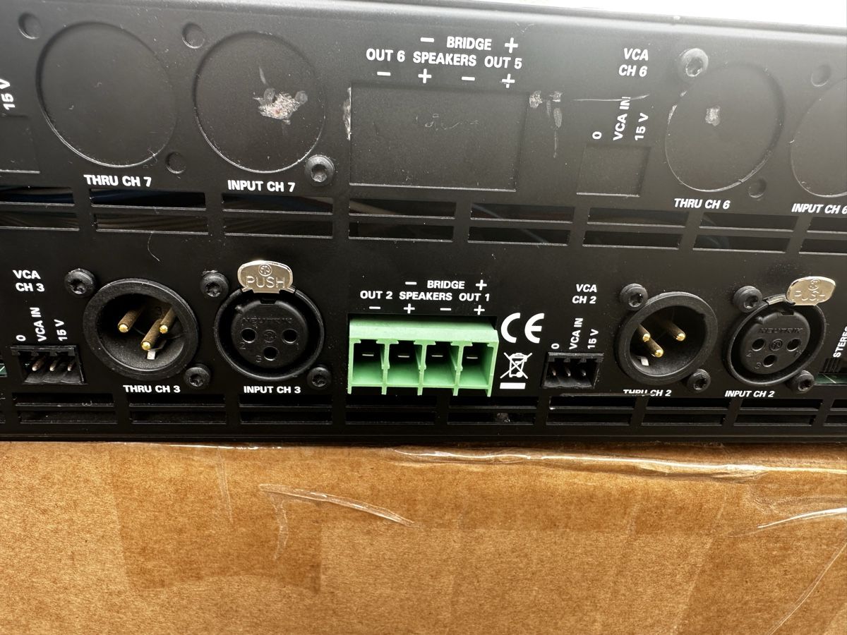 Amplificatori: Ib PA 4400. 4 Channel ClassD Amplifier. – Usato da Zürich venduto da deftwow