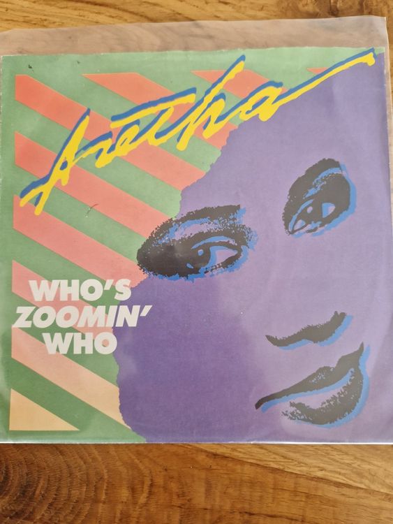 Vinyl Single - Aretha Franklin - Who's Zoomin' Who (Gebraucht) in ...