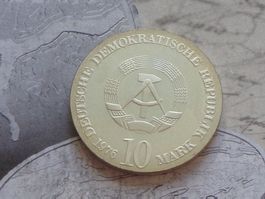 DDR 10 Mark 1976 "Carl Maria von Weber" 1786-1826