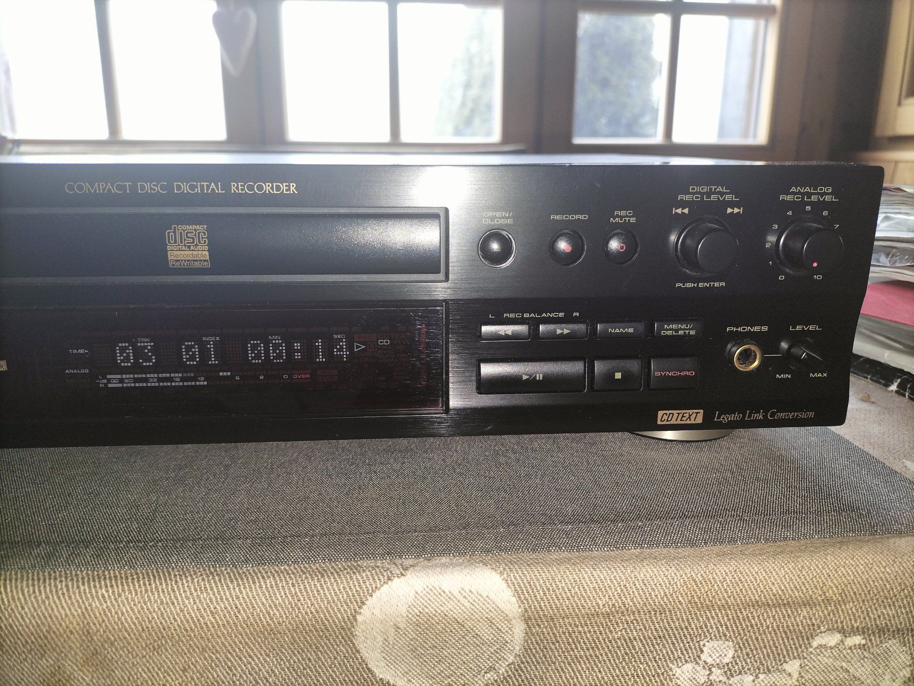 Pioneer Registratori: CD-RECORDER PIONEER PDR -609+ FB, +BA – Usato da Lamboing venduto da Pyewacket19001 6