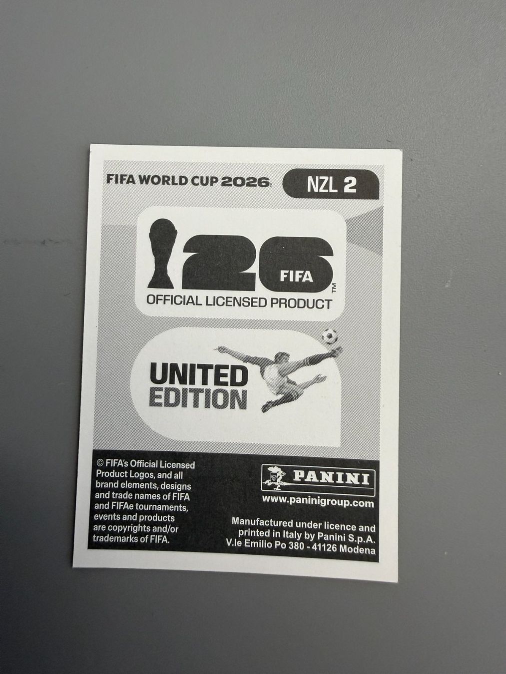 Panini Cartes à collectionner: Panini Max Crocombe NZL2 – D'occasion à Liebefeld par Ronaldo-1996 1