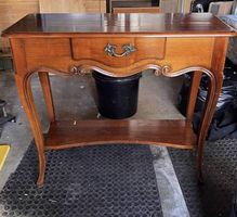 Console en bois