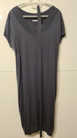 Marella Max Mara Strickkleid, Gr L, dunkelgrau, Top Zustand!
