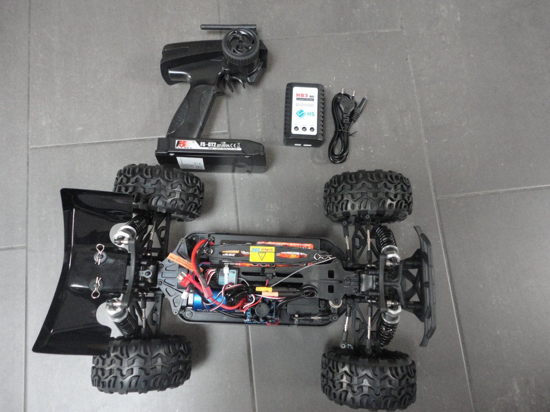 Modellismo RC: Monster Buggy 1:10 ca. 80kmh – Nuovo e nell'imballaggio originale da Horgen venduto da RcModell 6
