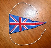 kleiner VINTAGE Wimpel ENGLAND union jack